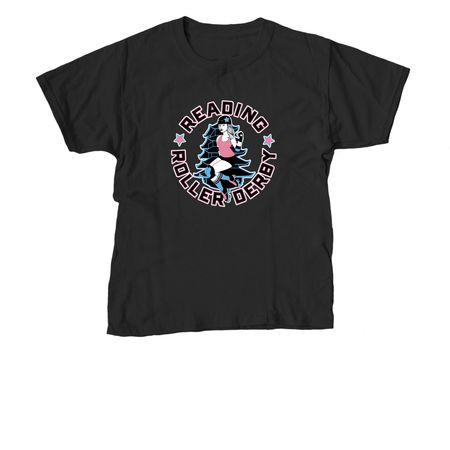 RDG Supports The Trans Community, a Black Youth Unisex Tee