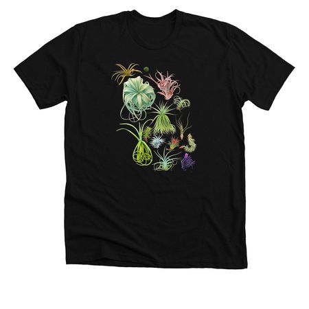 Tillandsia Addiction, a Solid Black Blend Premium Unisex Tee