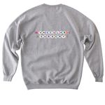 Vascular- Beads, a Sport Grey Softstyle Crewneck Sweatshirt (back-view)
