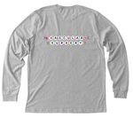 Vascular- Beads, a Athletic Heather Premium Long Sleeve Tee (back-view)