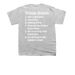 Timberwolf Shirts, a Sport Grey Youth Unisex Tee (back-view)