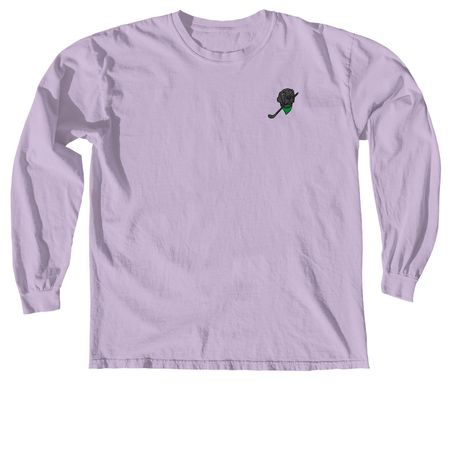 The Heart Center Paw Masters, a Orchid Comfort Colors Long Sleeve Tee