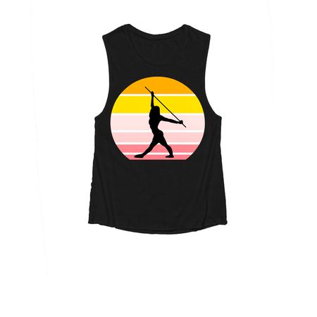 Move Young Live Young&nbsp;, a Black Women's Muscle Tank