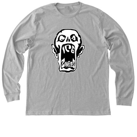 Ice Zombies Team Values, a Athletic Heather Premium Long Sleeve Tee