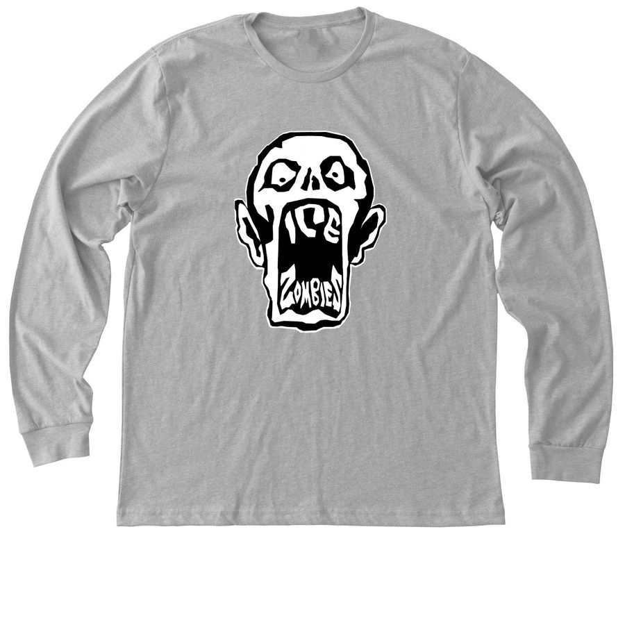 Ice Zombies Team Values, a Athletic Heather Premium Long Sleeve Tee