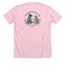 10th Anniversary Fundraiser, a Heather Pink Premium Unisex Tee (back-view)