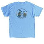 10th Anniversary Fundraiser, a Carolina Blue Classic Unisex Tee (back-view)