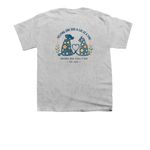 10th Anniversary Fundraiser, a Sport Grey Youth Unisex Tee (back-view)