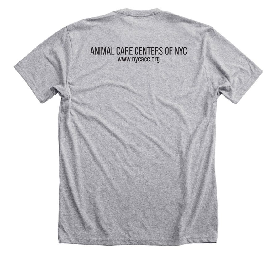 Boroughbred Cats, a Athletic Heather Premium Unisex Tee (back-view)