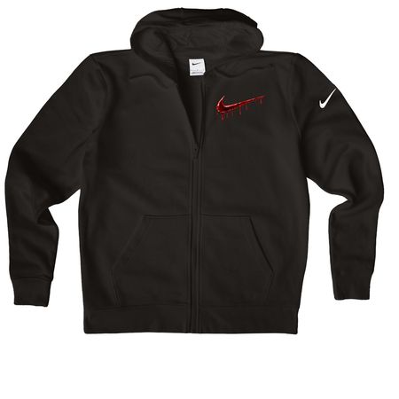 Heart of ya city&nbsp;, a Black Nike Women's Club Fleece Zip Up Hoodie