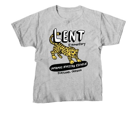 Lent Elementary Amamos Nuestra Escuela tee&nbsp;, a Sport Grey Youth Unisex Tee