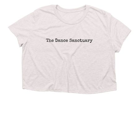 DS Swag, a Heather Dust Women?s Flowy Cropped Tee