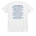 October Awareness Shirts Batch 25, a Solid White Blend Premium Unisex Tee (back-view)