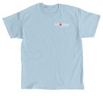 Oh the Places You?ll Go!, a Light Blue Classic Unisex Tee (back-view)