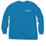 Oh the Places You?ll Go!, a Sapphire Classic Long Sleeve Tee (back-view)