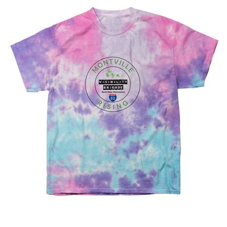 "BE BRAVE WITH US" Apparel, a Cotton Candy Classic Tie Dye Tee