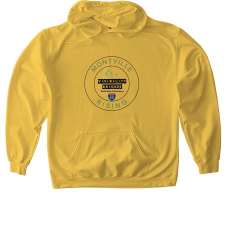 "BE BRAVE WITH US" Apparel, a Daisy Softstyle Pullover Hoodie