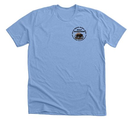 Wild Boar Night Run, a Heather Carolina Blue Premium Unisex Tee