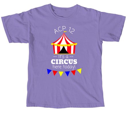 ACP 12 Week of the Nurse, a Violet Comfort Colors Unisex Tee