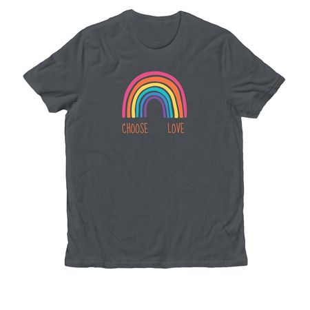 Choose Love, a Terrain Grey Allmade Organic Cotton Unisex Tee
