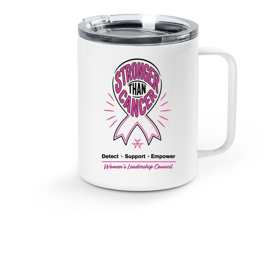 Women's Leadership Council 2026, a White Stainless Steel Travel Mug