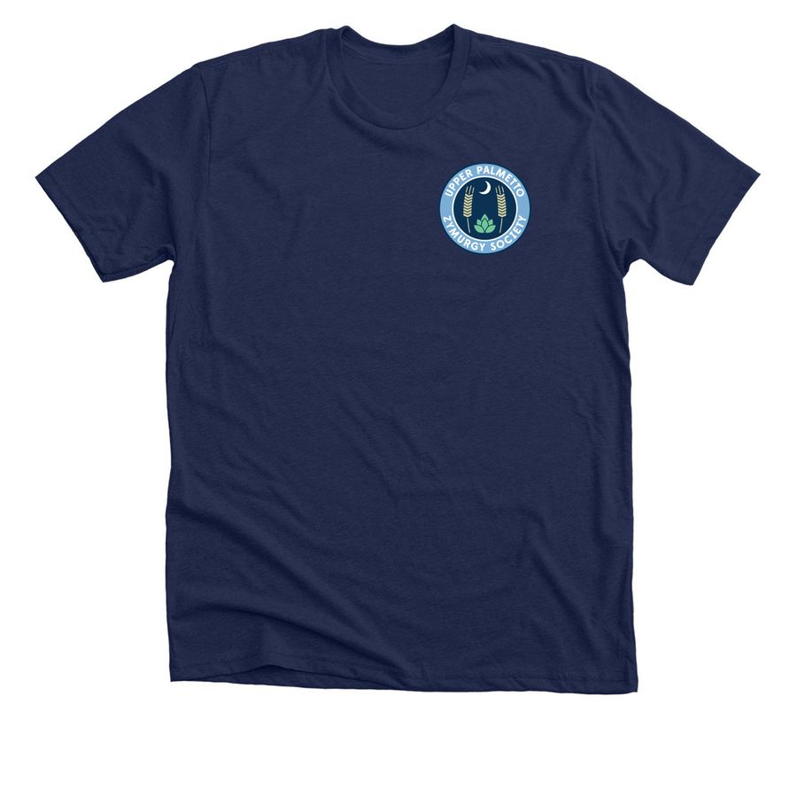 UPZS Homebrew Con '26, a Solid Navy Blend Premium Unisex Tee