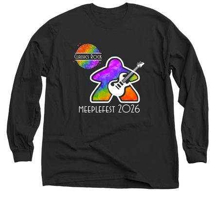 UAG: Classics Rock (Dark), a Black Classic Long Sleeve Tee
