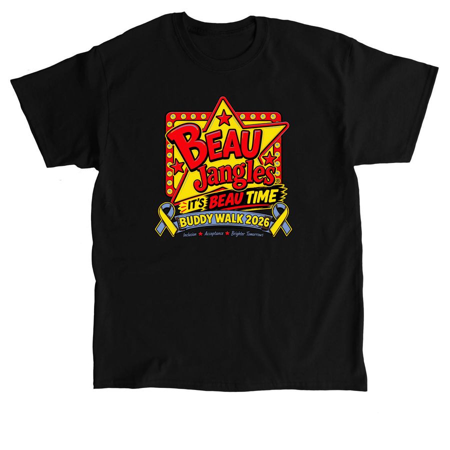 BEAU Time!!!, a Black Classic Unisex Tee