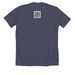 NBA Playoffs 2026, a Heather Midnight Navy Premium Unisex Tee (back-view)