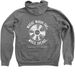 Overture Music Academy Zip Up Hoodie, a Deep Heather Zip Up Hoodie (back-view)