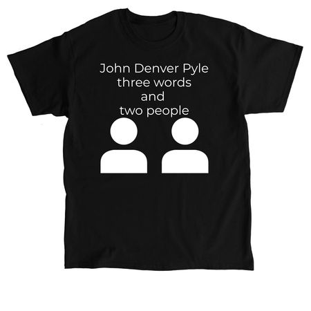 three equals two, a Black Classic Unisex Tee