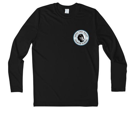 Charter athleisure classic, a Black Youth UV Performance Long Sleeve Tee
