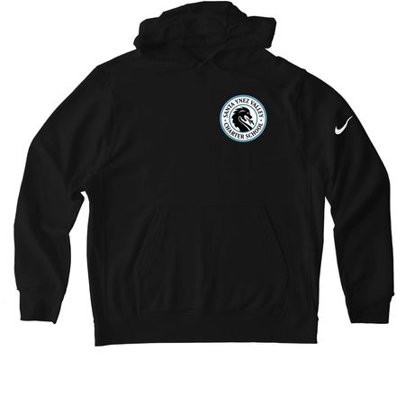 Charter athleisure classic, a Black Nike Club Fleece Pullover Hoodie
