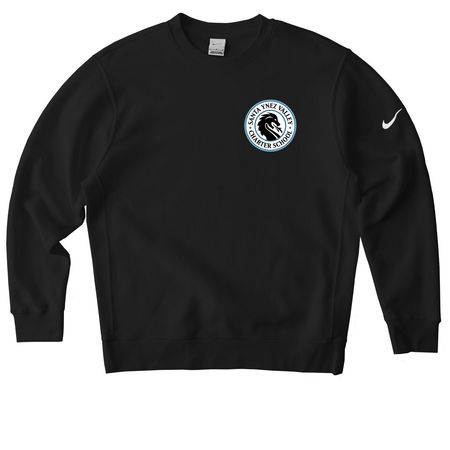 Charter athleisure classic, a Black Nike Club Fleece Crewneck Sweatshirt