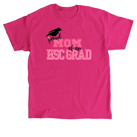 HSC Proud Mom Pink, a Heliconia Classic Unisex Tee