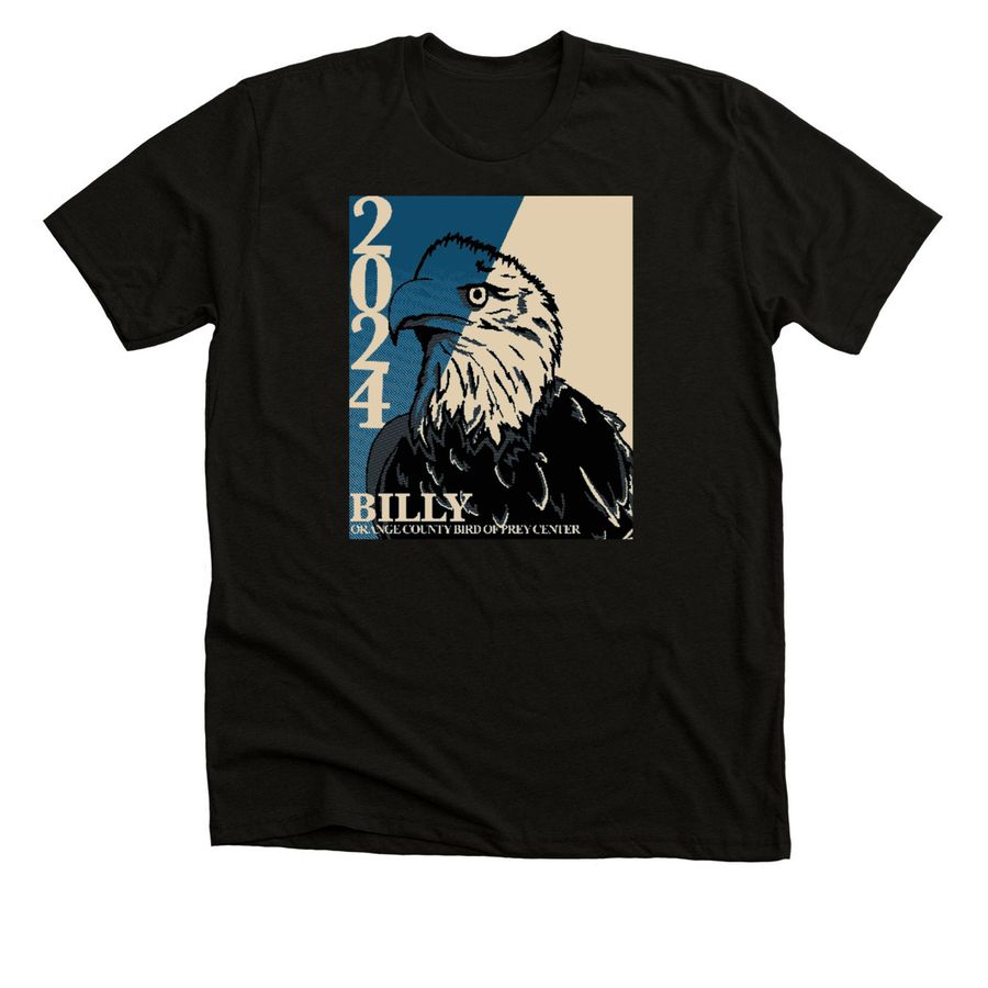 RETIRED - Billy 2024, a Solid Black Blend Premium Unisex Tee