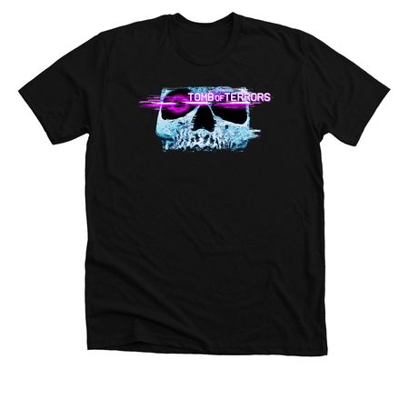 Digital Tomb, a Solid Black Blend Premium Unisex Tee