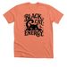 Black Cat Energy, a Heather Sunset Premium Unisex Tee