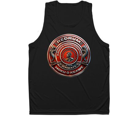 RedRum MC Kona Dynamic Tanks, a Black Unisex Performance Tank