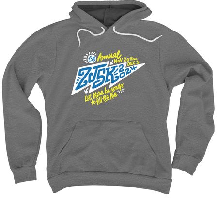 ZJ5K 2024, a Deep Heather Premium Pullover Hoodie