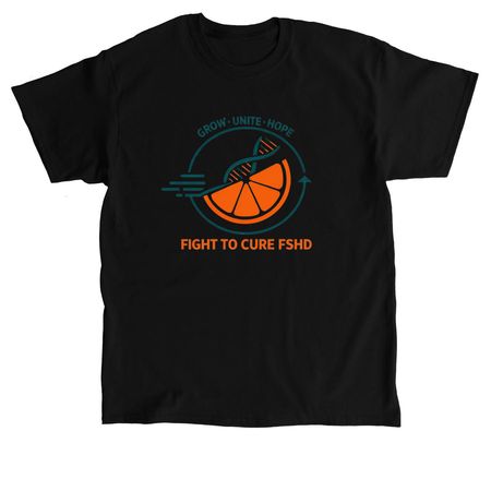 FSHD Awareness - Community Design 2, a Black Classic Unisex Tee