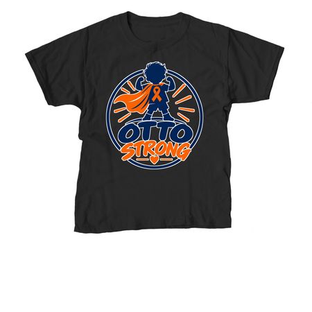 Otto Strong&nbsp;, a Black Youth Unisex Tee