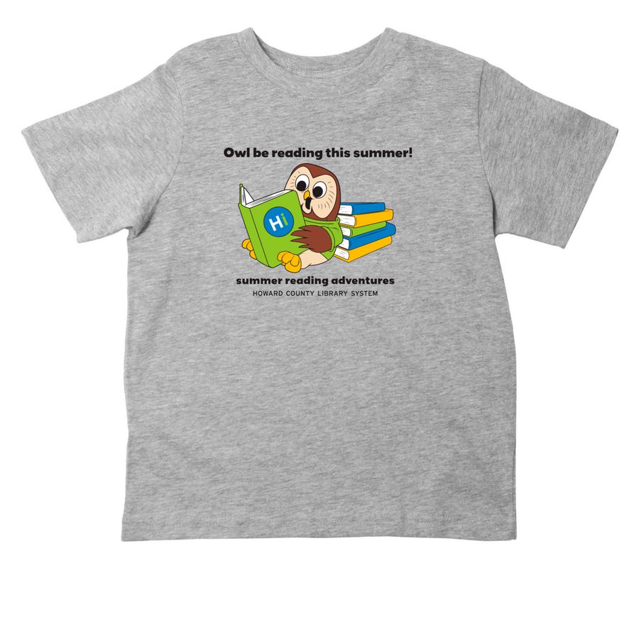 Summer Reading Collection Toddler Tees, a Heather Toddler Tee