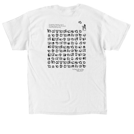 He leaves the 99 for the 1, a White Classic Unisex Tee