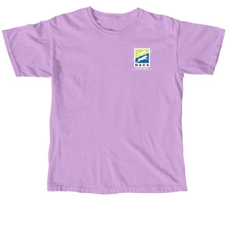 NACA Premium/Comfort Tee and Pullovers, a Neon Violet Comfort Colors Unisex Tee