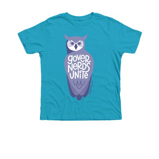 Governerds Unite Owl (Purple) Premium Youth Tee