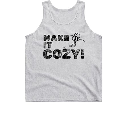 Make it Cozy!, a Sport Grey Classic Unisex Tank Top