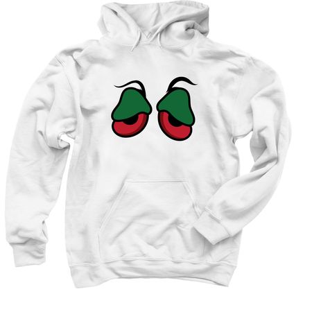 Hoodie, a White Pullover Hoodie