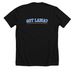 Residency&nbsp;, a Solid Black Blend Premium Unisex Tee (back-view)