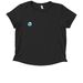 Planet Ocean Hoodie/Tee&nbsp;, a Deep Black Allmade Eco Triblend Women?s Scoop Neck Tee